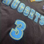 NBA 3 Iverson Nuggets 2006-07 Maillot Marine bleu clair